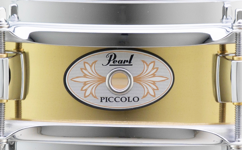13x3 Brass Effect Piccolo Snare | パール楽器【公式サイト】Pearl Drums